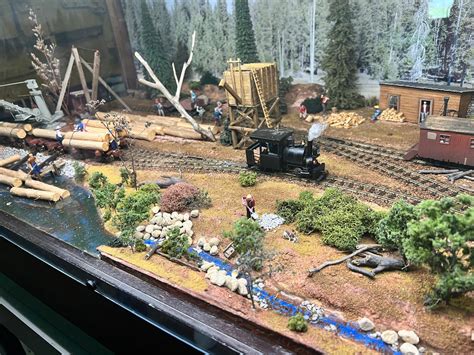 Logging Diorama by xxbobby on DeviantArt