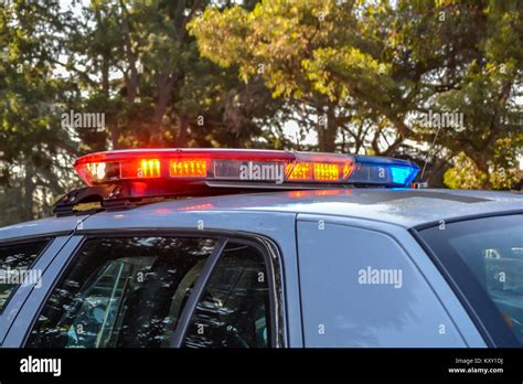 Police light bar hi-res stock photography and images - Alamy