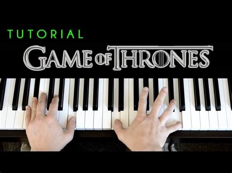 Game Of Thrones Theme (piano tutorial & cover) Chords - Chordify