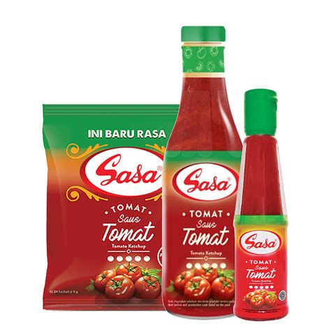 Sasa Saus Tomat Terbuat Dari Tomat Asli Berkualitas | Sasa