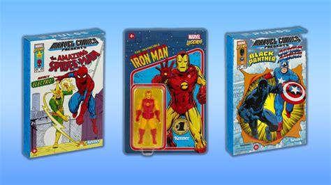 New Retro Marvel Legends Figures From Hasbro Includes Spider-Man, Iron ...