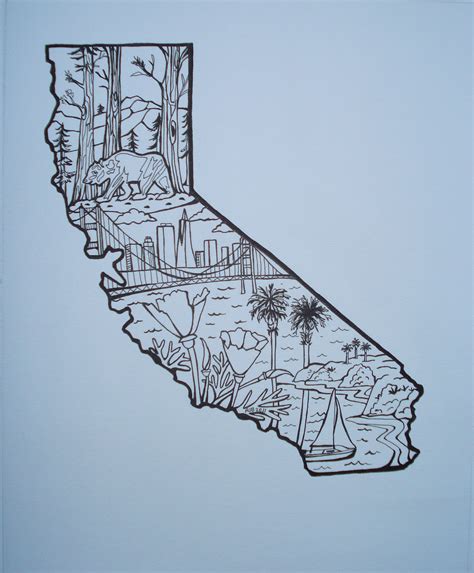 California tattoo idea | California tattoo, Cali tattoo, California state tattoos