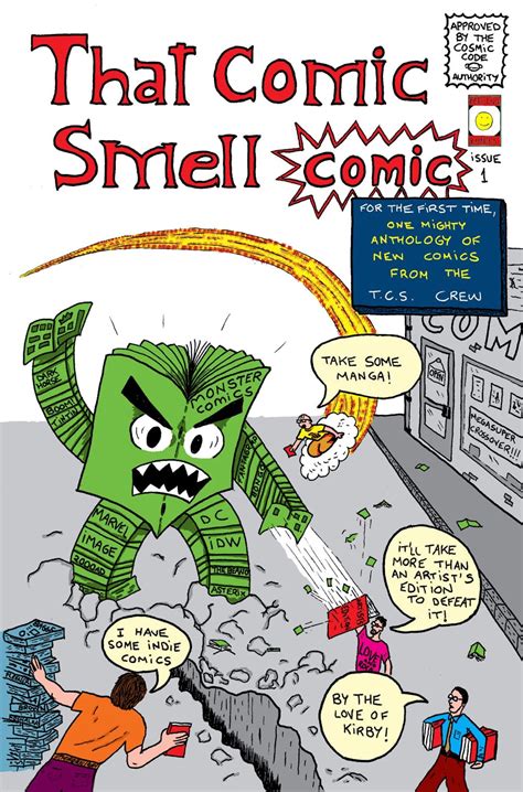 FRED EGG COMICS: THAT COMIC SMELL COMIC available now