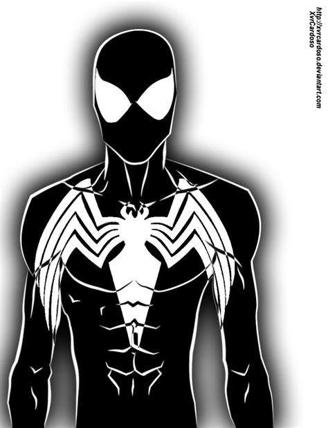 Spider-Man black Suit by xvrcardoso on DeviantArt