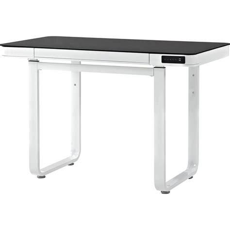 Adjustable height smart desk. | Desk, Adjustable desk, Office desk