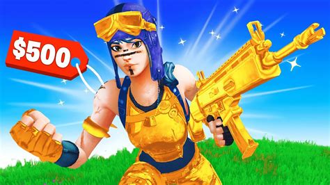 I spent $500 on THIS Fortnite skin... - YouTube