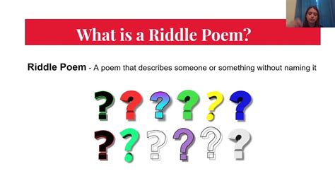 Riddle Poem - YouTube