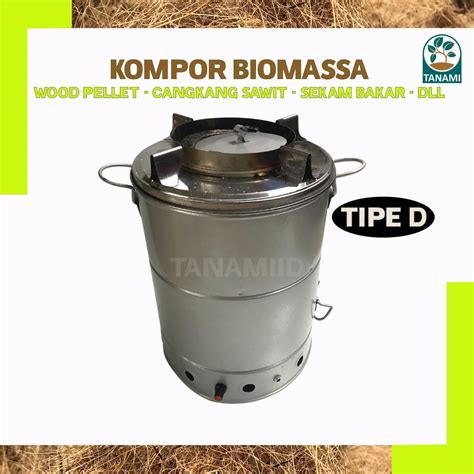 Jual Kompor Wood Pellet / Cangkang Sawit Tipe D TANAMIID | Shopee Indonesia