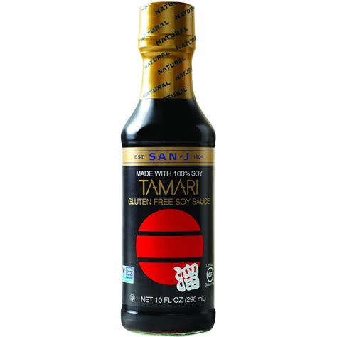 San-J Gluten Free Tamari Soy Sauce, 10 Ounce -- 6 per case. - Walmart ...