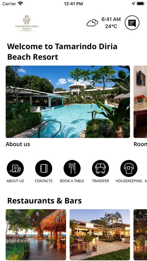 Tamarindo Diria Beach Resort for iPhone - Download