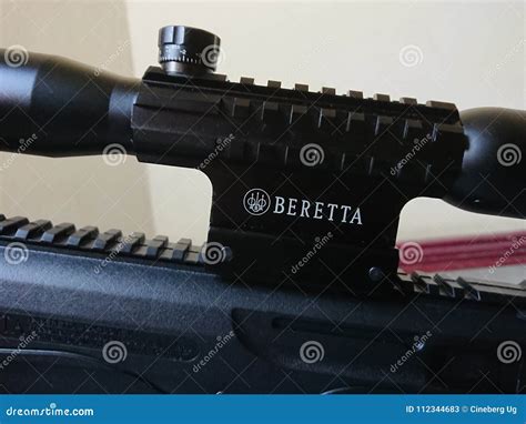 Beretta sniper rifle editorial stock photo. Image of army - 112344683