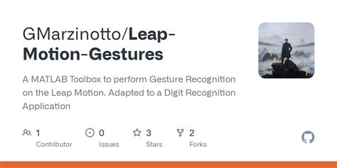 GitHub - GMarzinotto/Leap-Motion-Gestures: A MATLAB Toolbox to perform ...