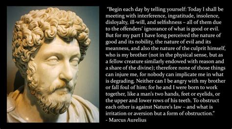 "Begin each day..." - Marcus Aurelius : Stoicism