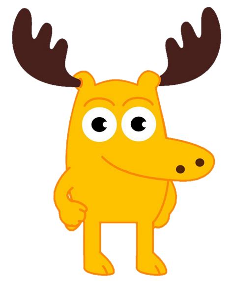 Cartoon Characters: Moose and Zee | Funny character, Moose illustration, Cartoon characters