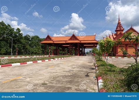 The Border between Laos and Cambodia Editorial Stock Photo - Image of politics, southeast: 110590448