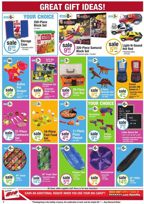 Menards Christmas Catalog Weekly Ads & Special Buys from November 24 ...