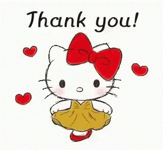 Hello Kitty Thanks GIF - HelloKitty Thanks ThankYou - Discover & Share GIFs