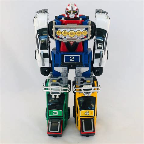 1997 Bandai Power Rangers Turbo Deluxe Turbo Megazord (Boxed) – Angel ...