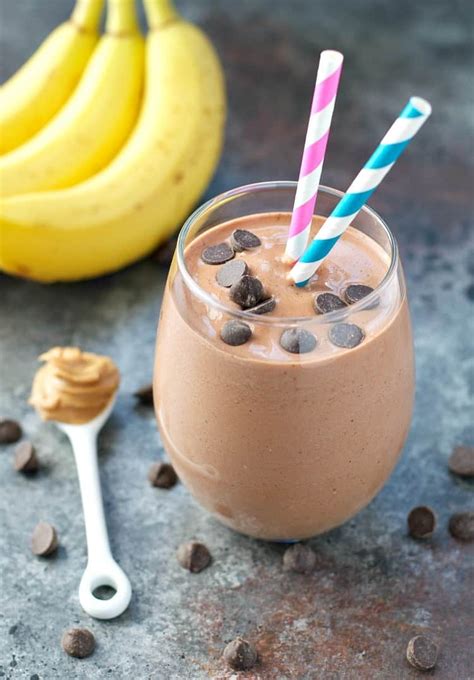 Chunky Monkey Protein Smoothie - The Seasoned Mom