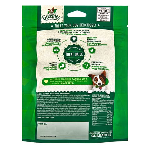 Greenies Original Regular Dental Dog Treats 6oz : Pets fast delivery by ...