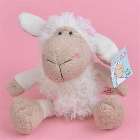 25 75cm White Color Sheep Stuffed Plush Toy for Cute Baby/ Kids Gift, Lamb Plush Doll Free ...