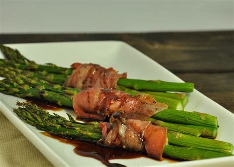 Prosciutto Wrapped Asparagus - Feasting not Fasting