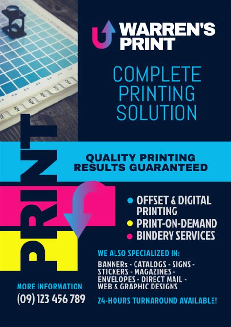 Printing Services Flyer Template FlyerHeroes | ubicaciondepersonas.cdmx ...