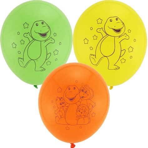 barney balloons | Barney party, Barney party supplies, Barney & friends