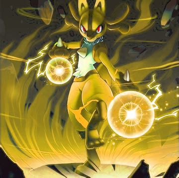 Shiny Lucario - A Powerful and Mysterious Pokemon