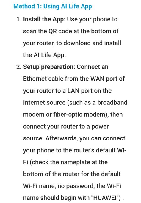 Huawei Router Set Up On Your Phone - HUAWEI Community