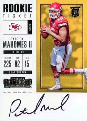 Patrick Mahomes Rookie Cards Guide, Top List, Best Autographs, Gallery