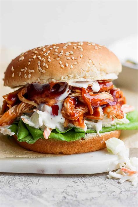 BBQ Chicken Sandwich - The Wooden Skillet