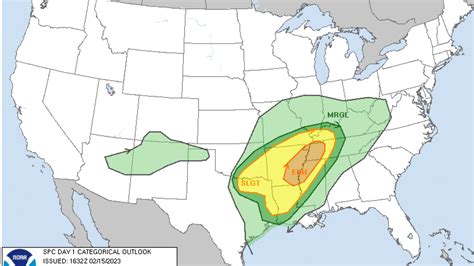 Minimal Damage as Tornado Threats Expire in the South - The New York Times