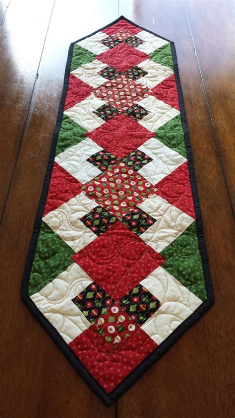 Christmas Sideboard or Table Runner 12 x 42 by SerenaBeanQuilts ...