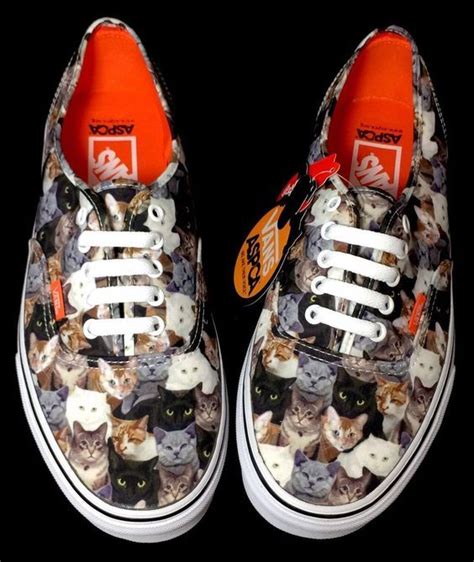 Cat print Vans sneakers! Must find and have 😍😍 | Vans shoes, Aspca, Vans