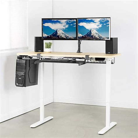 VIVO Electric Stand Up Desk with Spacious Tabletop | Gadgetsin