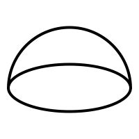 hemisphere Icon - Free PNG & SVG 405108 - Noun Project