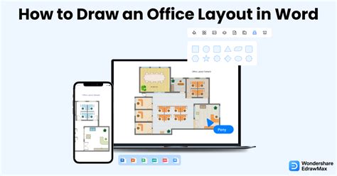 How to Draw an Office Layout in Word | EdrawMax