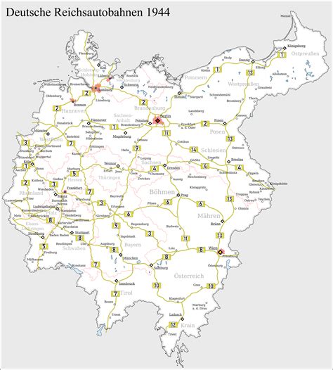 Greater Germany Autobahn Map by Arminius1871 on DeviantArt