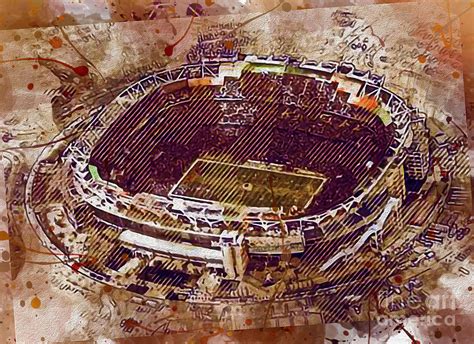 Fedexfield Jack Kent Cooke Stadium Washington Skins Painted Fedexfield ...