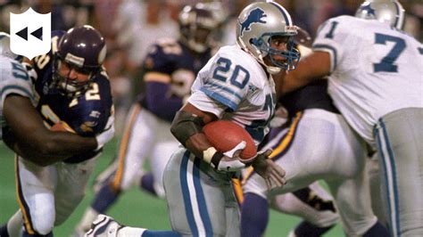 Detriot Lions running back Barry Sanders' greatest game | NFL Throwback