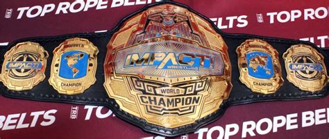 Impact World Champion Belt | Top Rope Belts