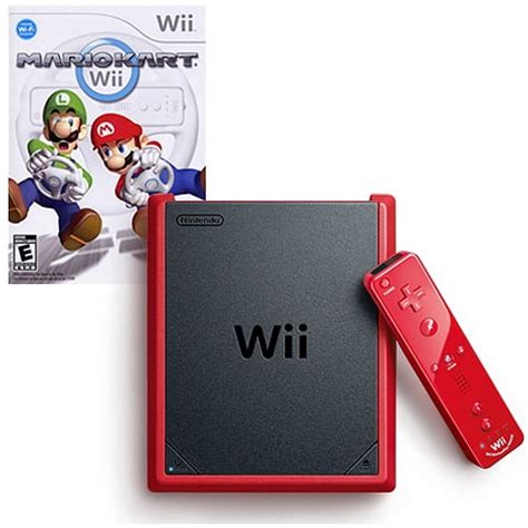 Nintendo Wii Mini Red with Mario Kart - Walmart.com