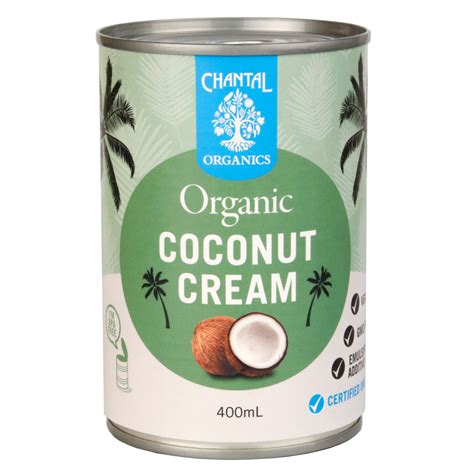 Chantal Organics Coconut Cream 400ml – PETAL & BEE GROCERS