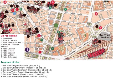 Mapas Detallados de Almería para Descargar Gratis e Imprimir