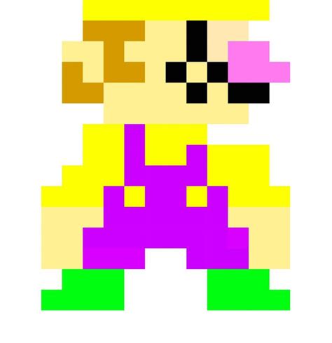 8 bit Wario! | Mario Amino