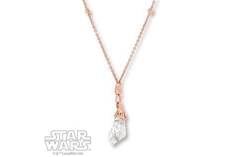 Jyn Erso inspired Quartz crystal necklace - The Kessel Runway