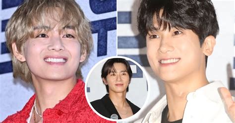 Wooga Squad Members BTS's V And Park Hyung Sik's Visuals Shine As They ...