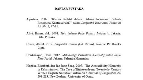 Cara Membuat Daftar Pustaka Beserta Contohnya: Bersumber dari Buku, Jurnal hingga Artikel Web ...