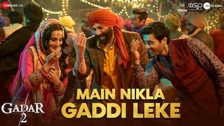 MAIN NIKLA GADDI LEKE LYRICS - Gadar 2 | Udit Narayan